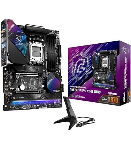 Amazon.in: Buy ASRock AMD X870E Taichi Ryzen Socket AM5 Dual